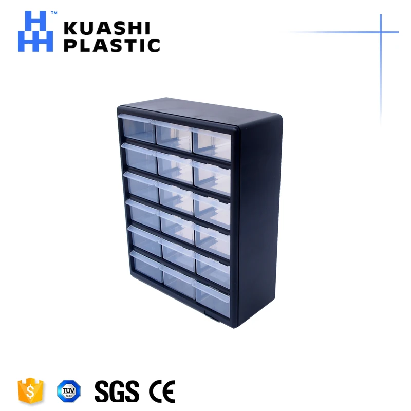 
factory selling middle cheap plastic key storage boxes drawers 