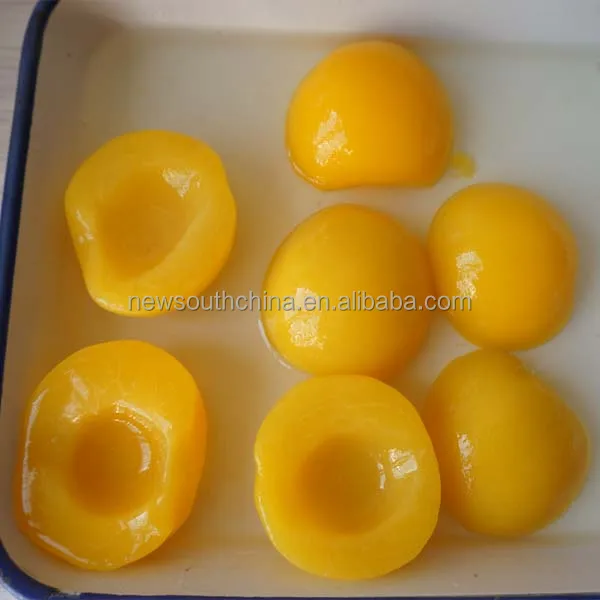 Organic  canned peach  in syrup brands  820g