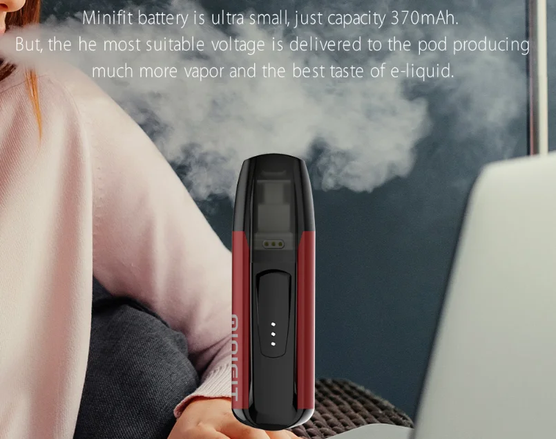 
New model 100% Authentic JUSTFOG New Pod System MINIFIT Vape justfog minifit e vape kit 