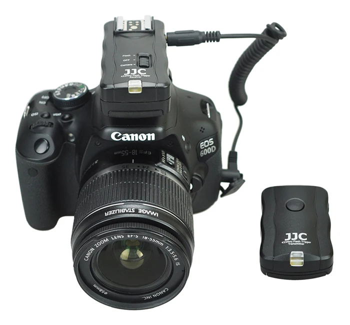 JJC JF-U2 433MHZ 16channels Wireless Remote Control & Flash Trigger Kit (Two receivers)