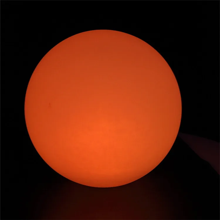 
EU Standards LED Decoration Light Ball CE FCC Certified 30cm 40cm 50cm RGB Outdoor Lamp 16 Colors Change 