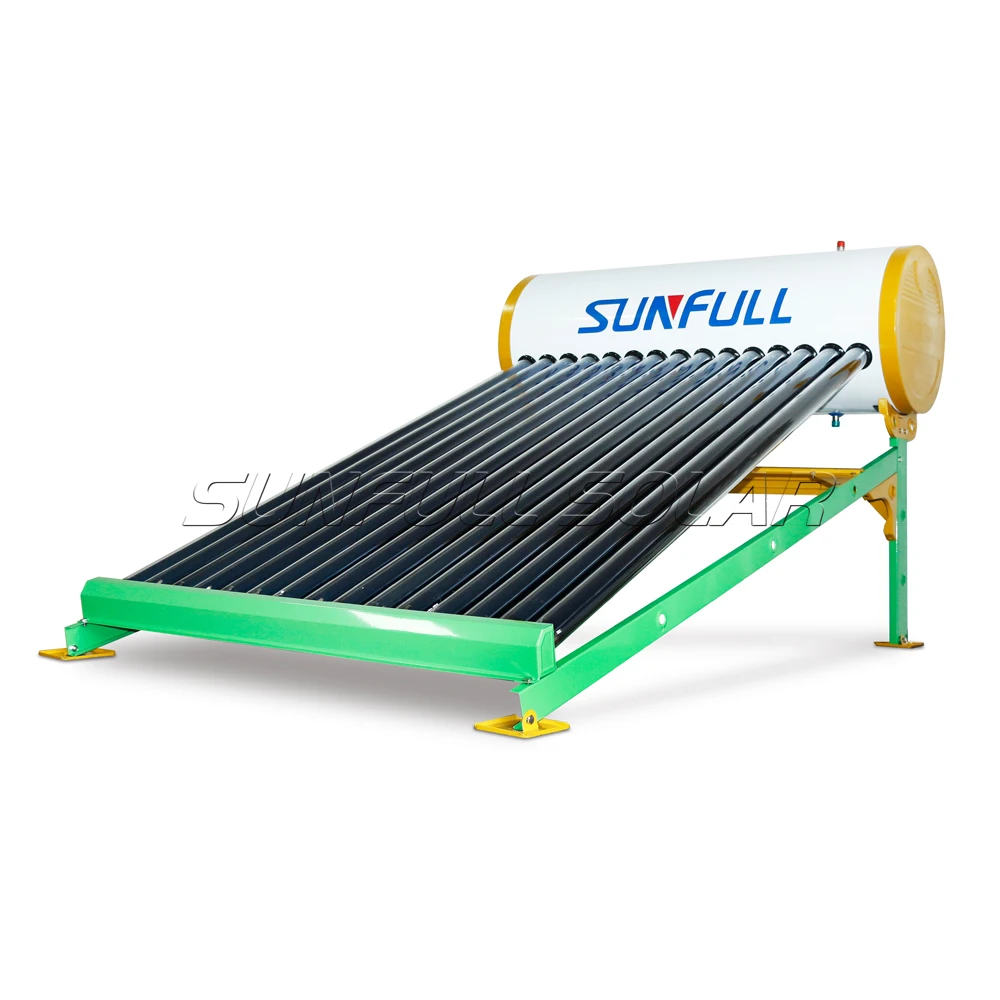SUNFULL 150L Vacuum Tube Low Pressure Solar Water Heater