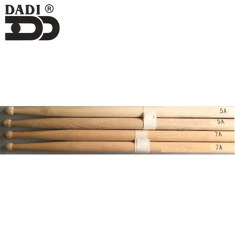 DADI manufacturer musical instrument accessories wood Drum stick Drumsticks black 5A/7A drumset musical instruments