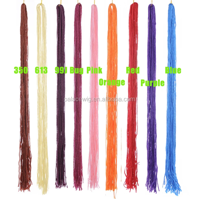 
synthetic 3x box braid hair extensions 30 inch new micro knot zizi box braid long crochet synthetic braiding hair sfro marley 