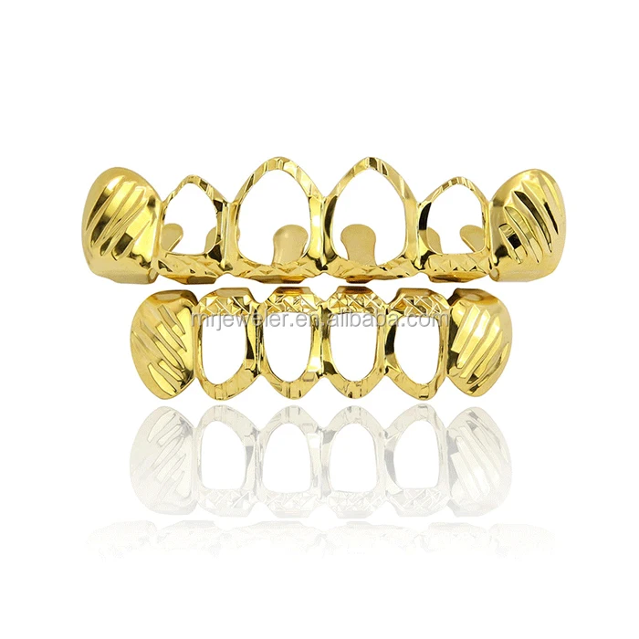 Miss Jewelry Custom Wholesale Free Brass Grillz Gold Teeth