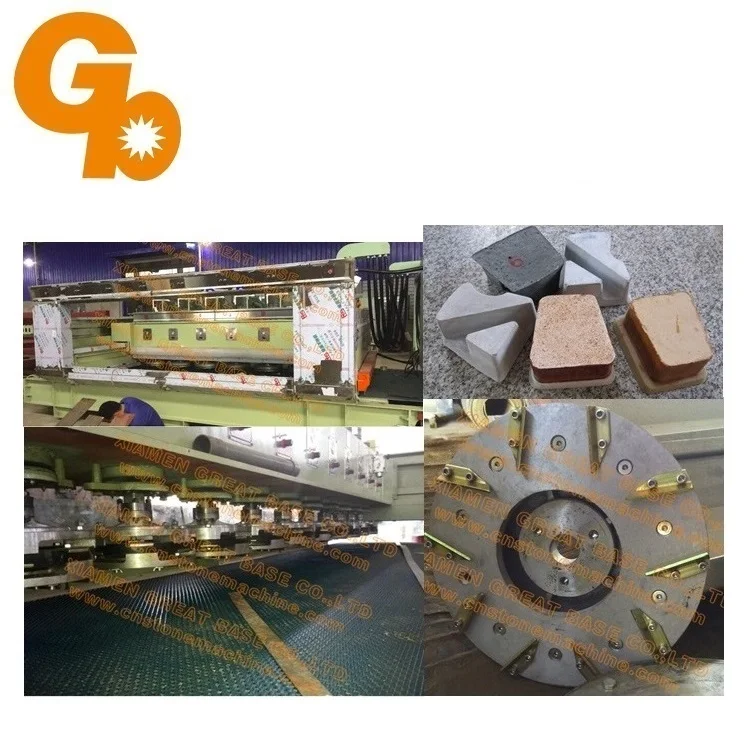 Auto Marble Slab Polishing Line Machine