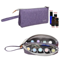 Essential Oil Carrying Bag Holds 8 Bottles 5ml-15ml  Including Roller Bottles Portable Organizer for Essential Oil