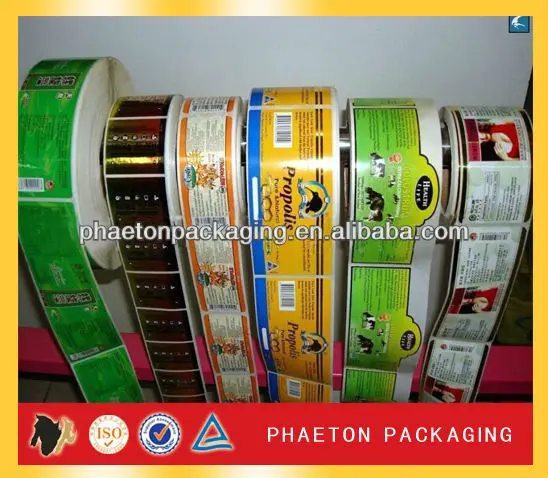 Printing Logo Printed Custom Adhesive Sticker Self Adhesive Vinyl Lighter Labels Full Color Wrap Around Label