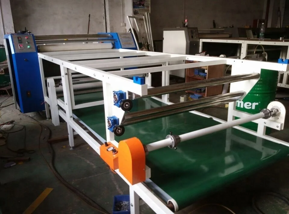 Roller Heat Transfer Machine Sportswear Textile Oil Based Sublimation Roll Heat Press Machine