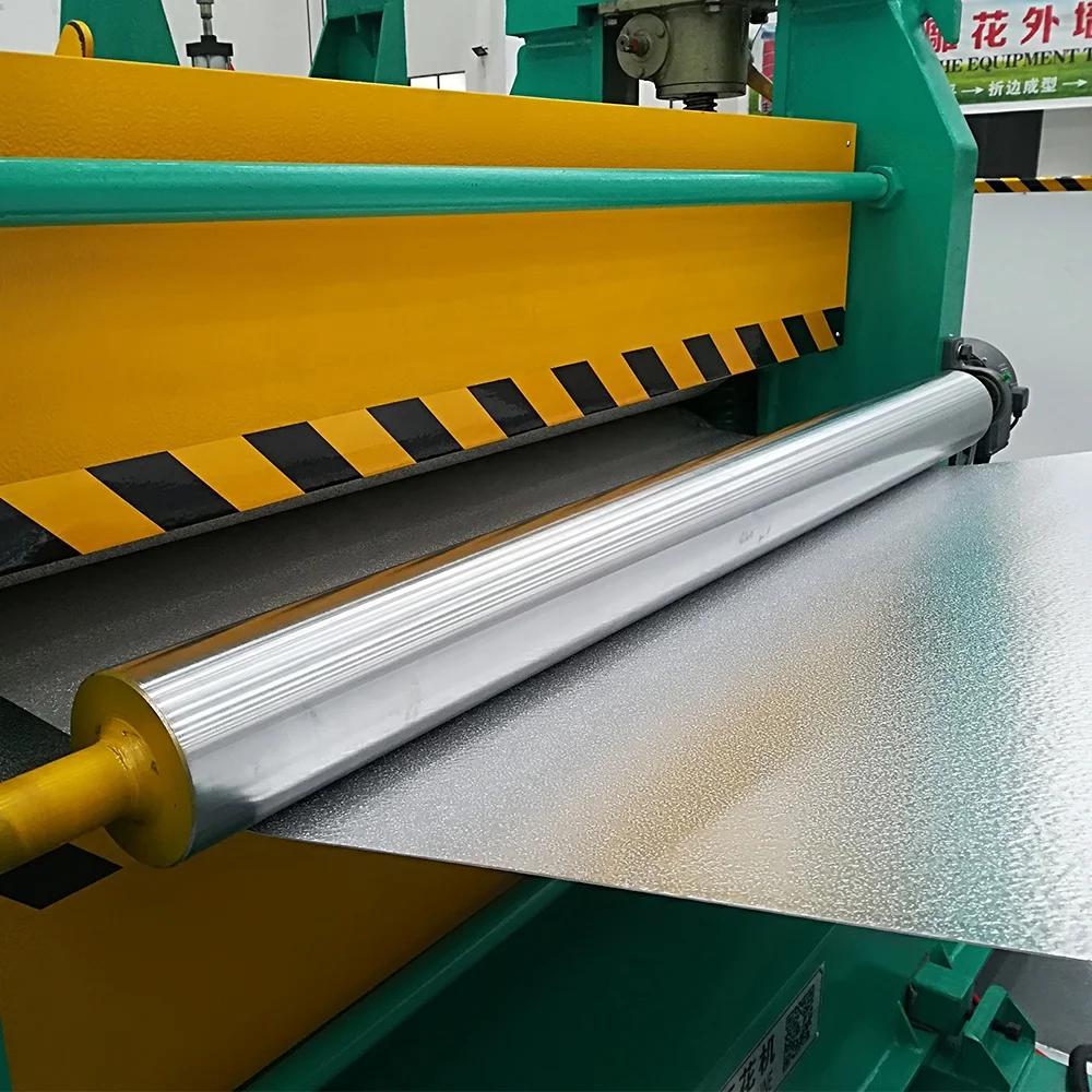 Manufacturer Customized Metal sheet stainless steel roll embossing machine line