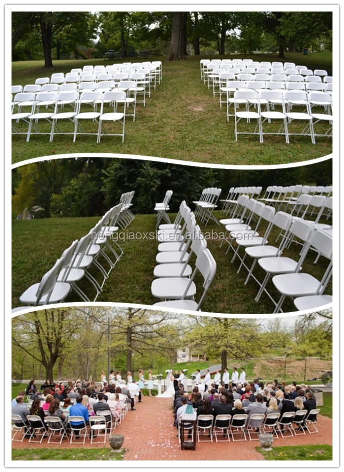 Heavy Duty PP Plastic Folding Chair Commercial Quality for Outdoor Events
