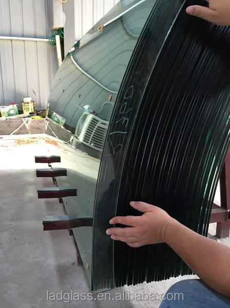 CE Building / Shower room glass flat bent tempering furnace machine