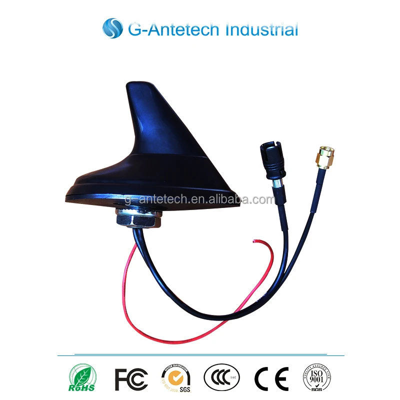 Universal truck antenna active gps am fm mobile antenna for taxi/train/truck/tractor