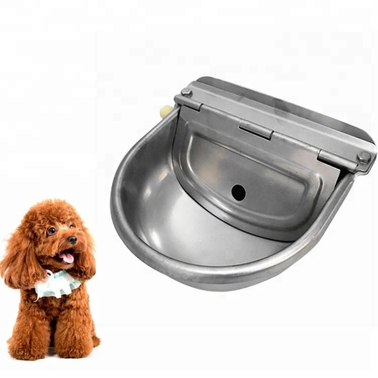 2.5L Stainless steel horse cattle dog drinking water bowl
