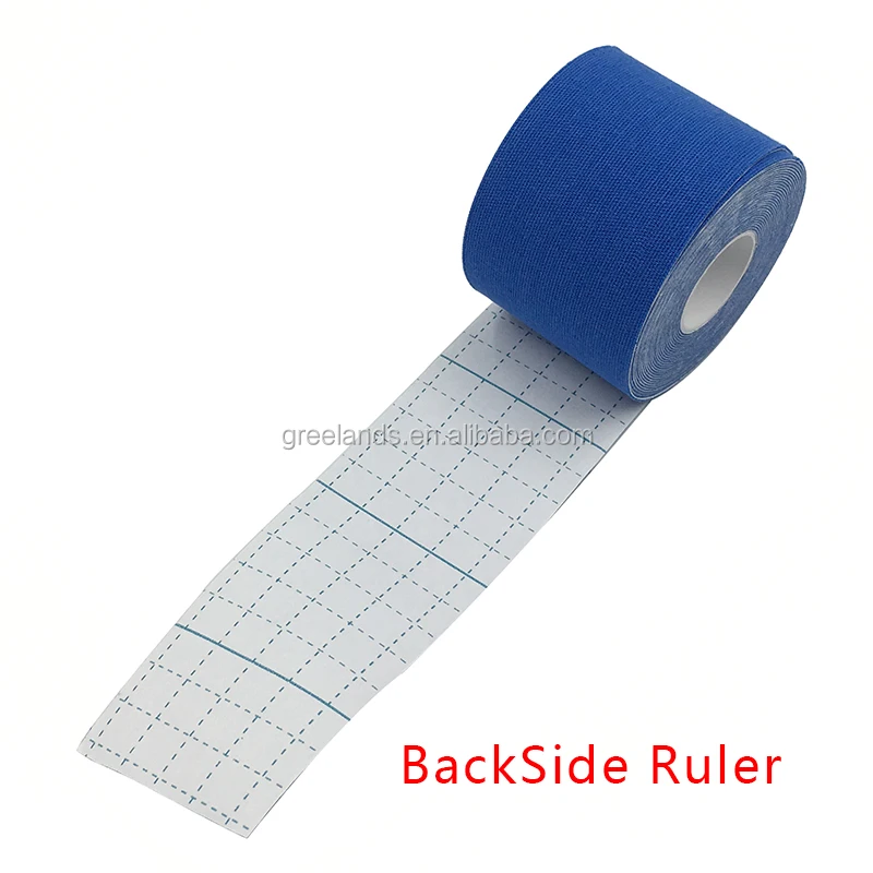 
Pre-Cut Strips Water Resistant Nasara Kinesiology Sports Tape , Uncut Injury Recovery Elastic Physio Tape To Relieve Muscle Pain 