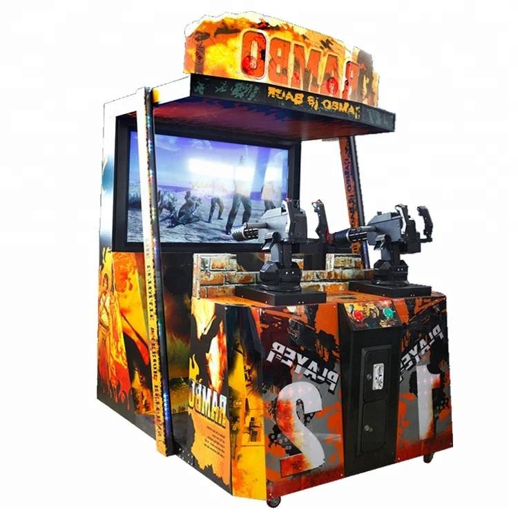 Рэмбо игровых автоматов симулятор стрельбы видео игры монеты машина