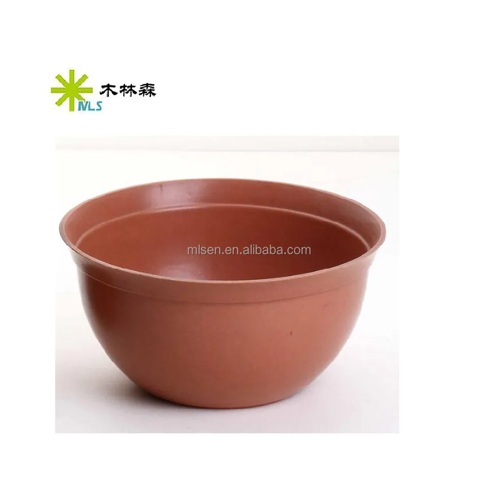 Cheap price Biodegradable bamboo fiber flower pot