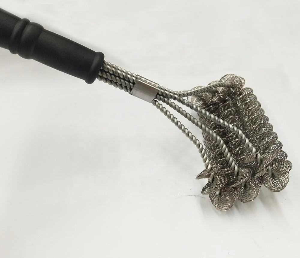 BBQ cleaning brush Grill Cleaner  Best Barbecue Brush and Scraper for Cleaning Porcelain Stainless Steel Grill Grates
