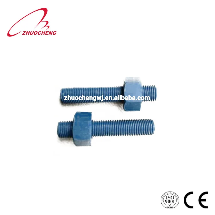 Manufacturers heavy tensile A193 B7 ptfe stud bolts
