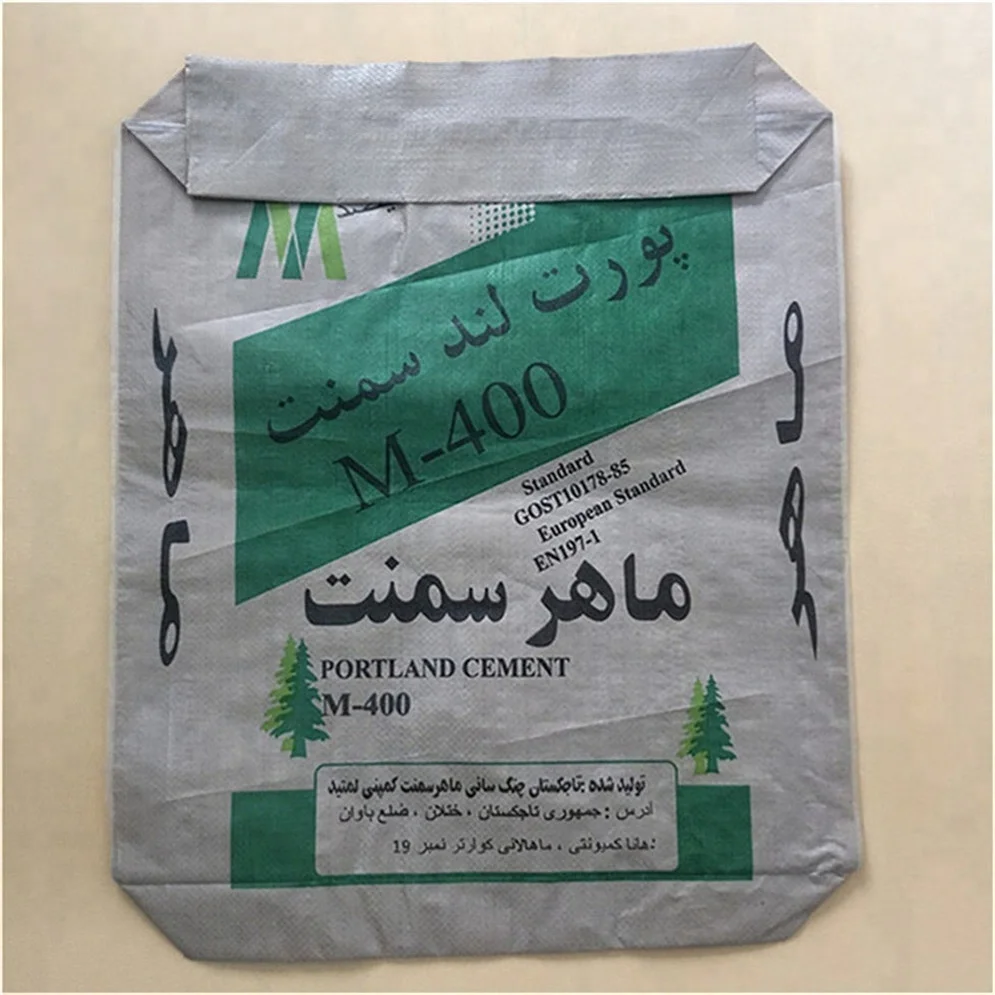 China AD STARLINGER 25kg to 50kg lafarge pp cement sack plastic cement packing bag