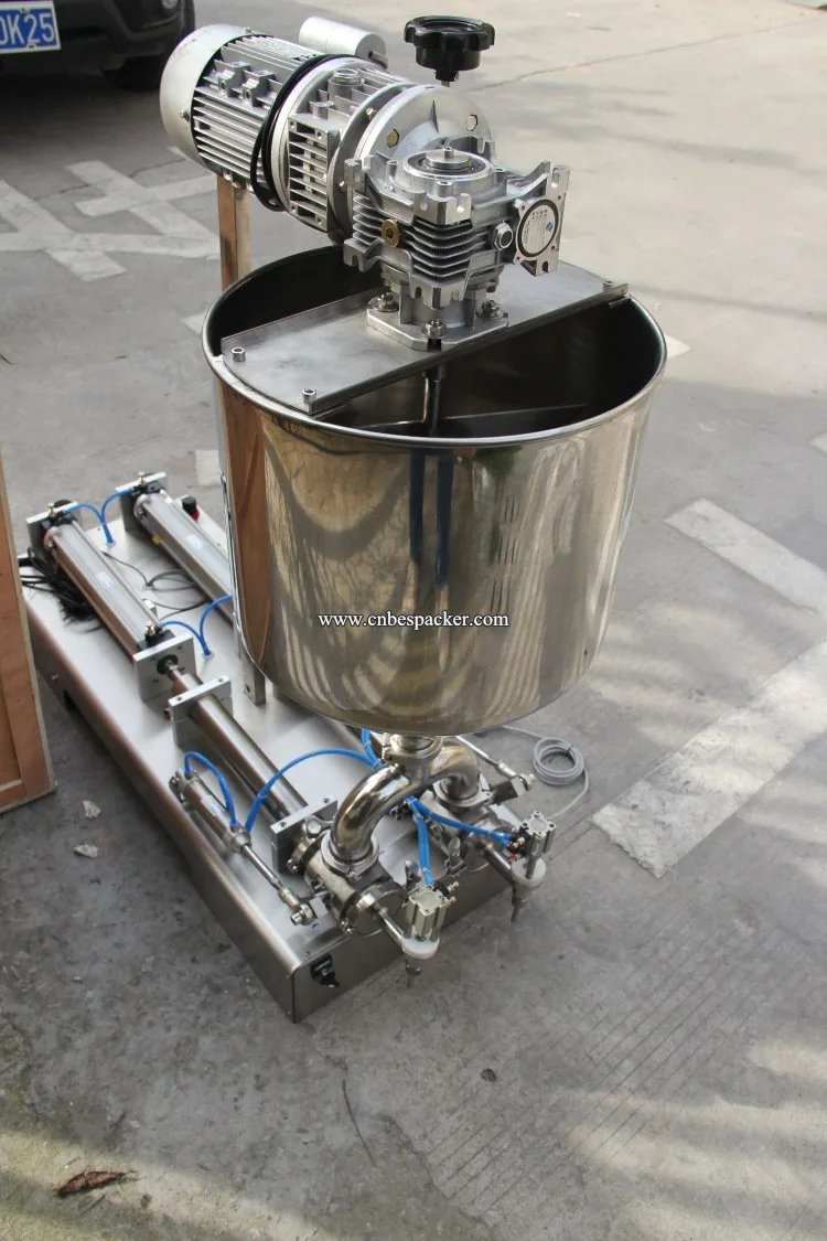 Двухместный сопел растительное масло для жарки машина для высокой вязкости продукта