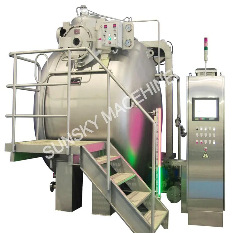 1:3.5~4.5 Low Liquor Ratio High Temperature High Pressure Dyeing Machine