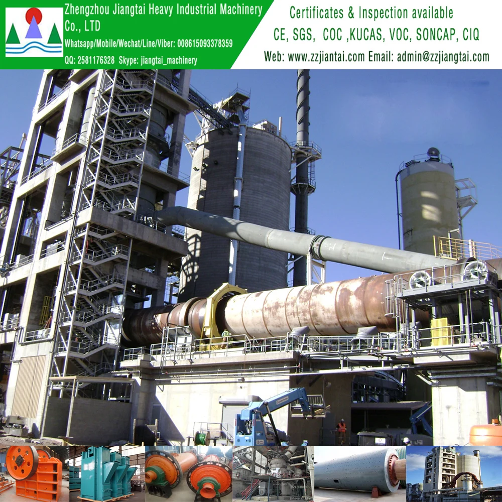 Rotary Kiln Oven For Gypsum Anthracite Coal Cement Clinker LWA LECA Oil Fracturing Ceramic Proppant Calcination Plant From China