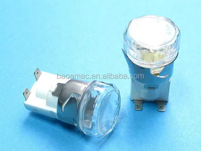 Oven lamp halogen light lamp holder