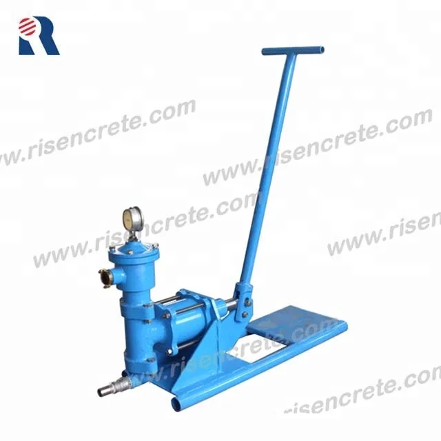 
hand operated cement grouting pump - manual grout piston pump 