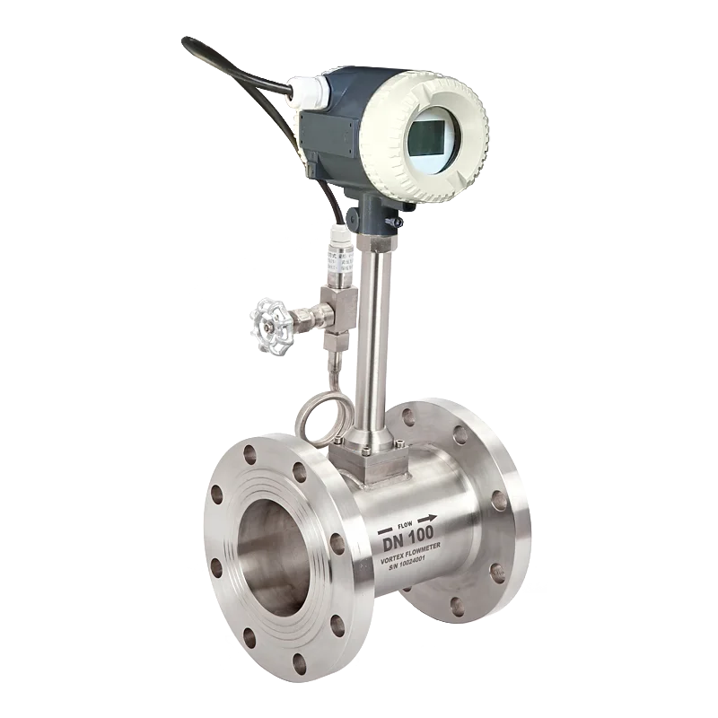 Фланцевый цифровой вихревой расходомер/Паровой расходомер