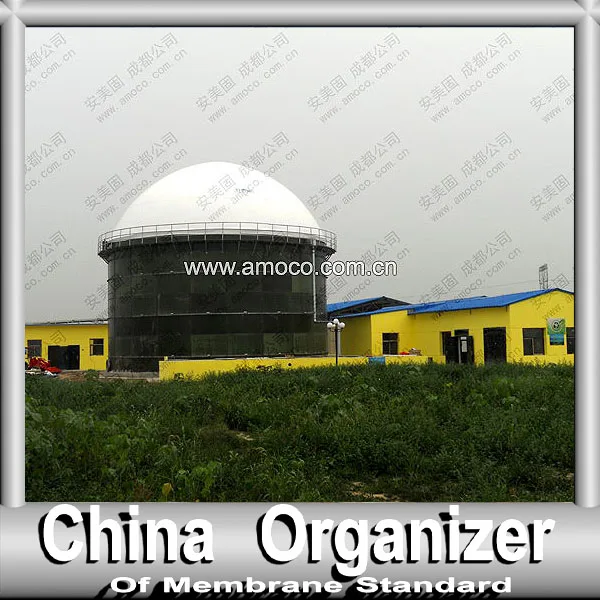 Double Membrane Methane Gas Storage Dome