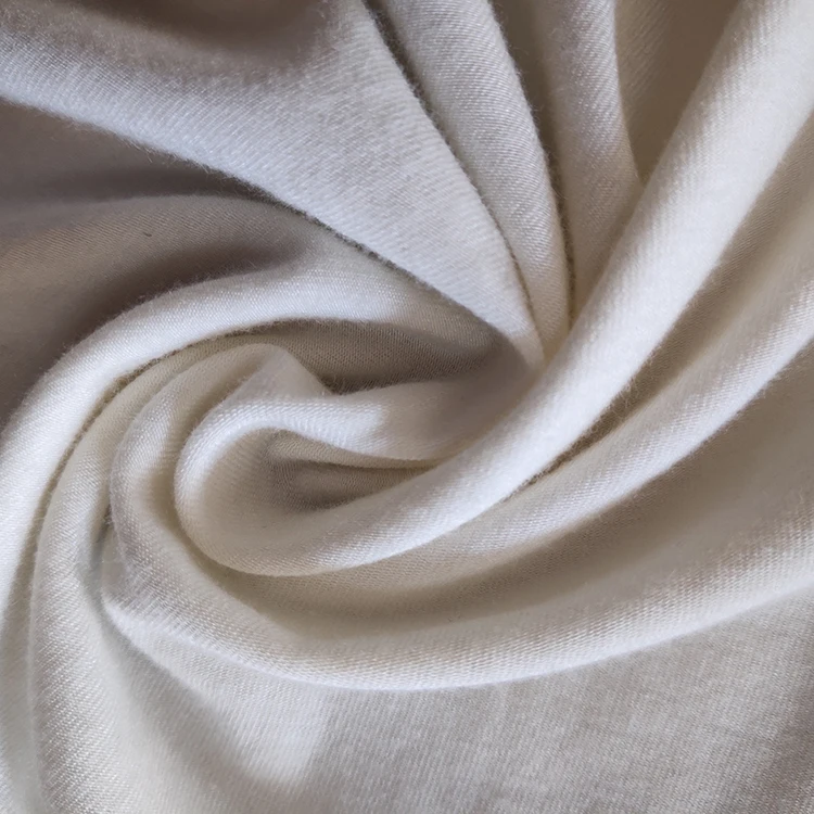 Wholesale China Supplier High Quality Good Price 40S Modal Elastane Single Jersey Knit Fabric for making T-shirt & interlinging