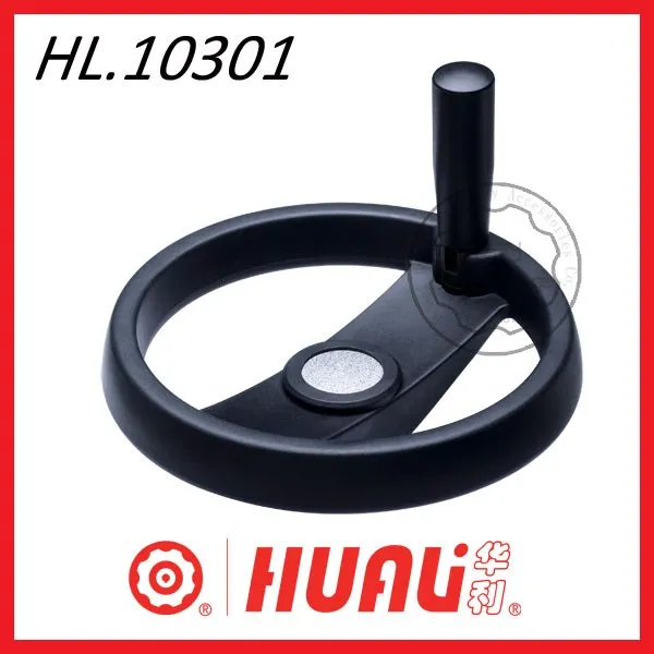 HL.100306 12x100mm Plastic Lathe Milling Machine Inside Ripple Hand Wheel