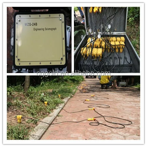 24 Channels Exploration Seismograph For Shallow Refraction And Reflection Surveys