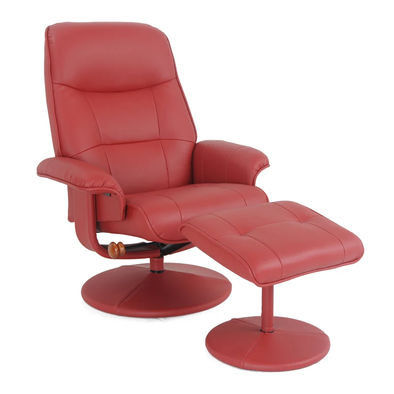 
Modern Swivel Luxury Recliner Leisure Massage Relax Chair with footstool 