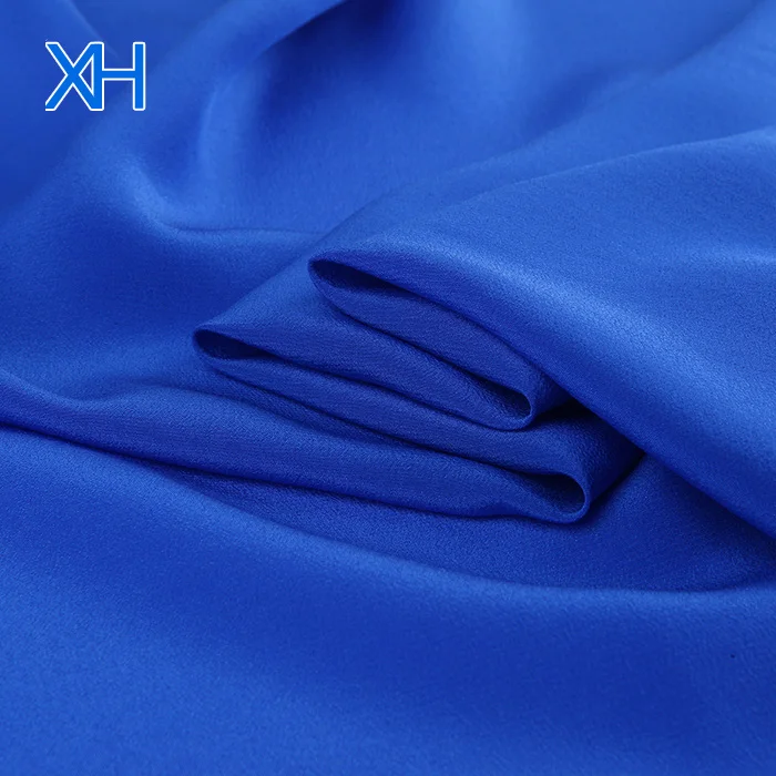 
Low Minimum Wholesale Crepe Fabric Chinese Silk by the Yard by Xinhe Textiles 