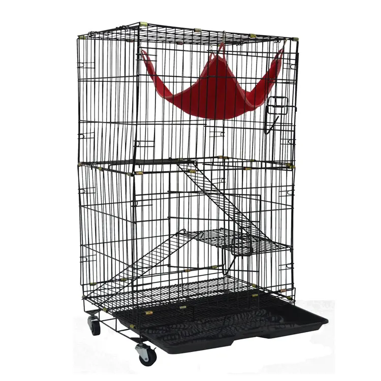 New design three-layer cat pet store cages sale