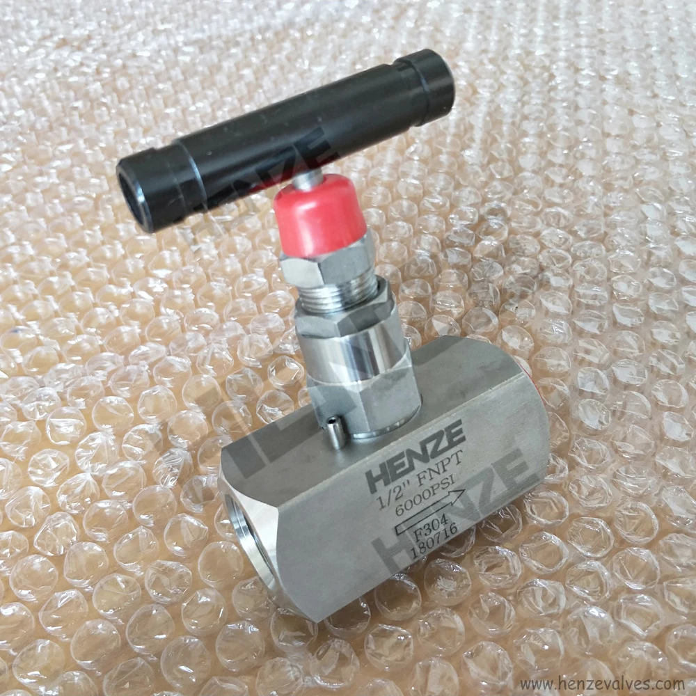 
High Pressure Psi /WOG Stainless Steel F304 F316 Or A105 Threaded NPT/BSP Ends Needle Valve 