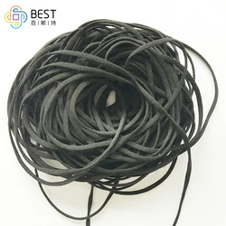 Производитель мягких эластичных ушных петель 3,5 мм 5 мм из полиэстера и спандекса для N95 KF94 или одноразовой маски лица