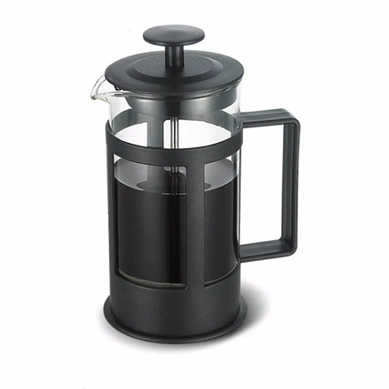 Изготовленная на заказ Кофеварка из нержавеющей стали с черной рамкой