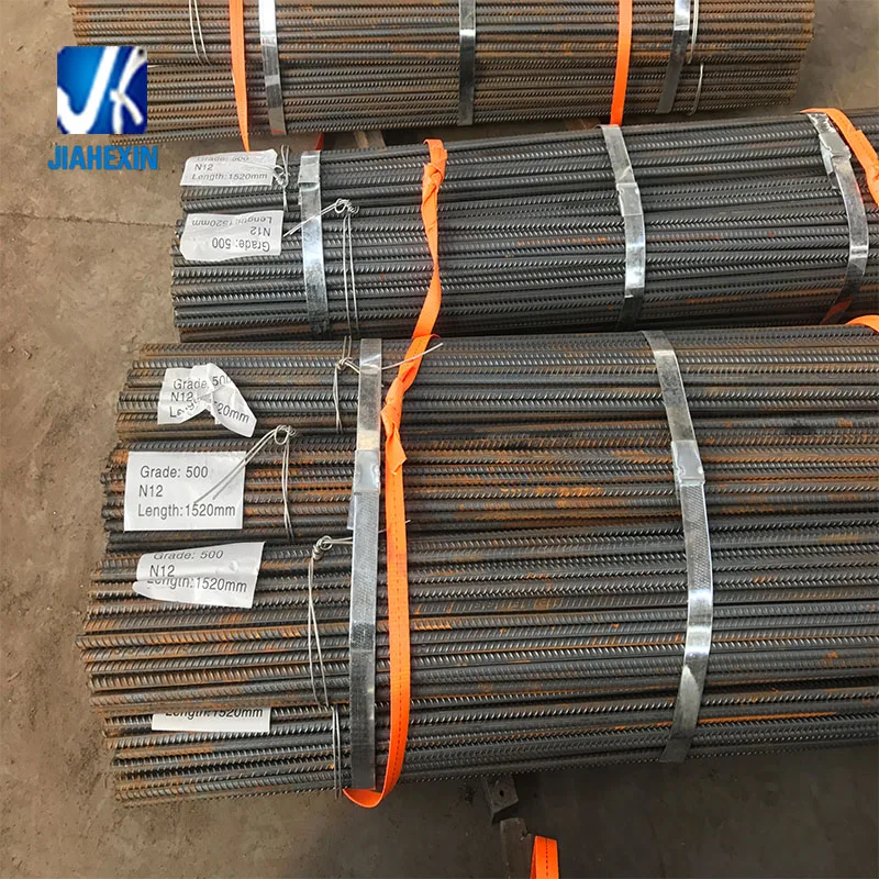
HRB500 galvanized reinforced deformed steel bar 