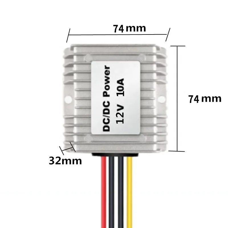 IP 68 Factory Price DC DC converter 24V to 12V 10A Power Converters 120W WS-24T1210