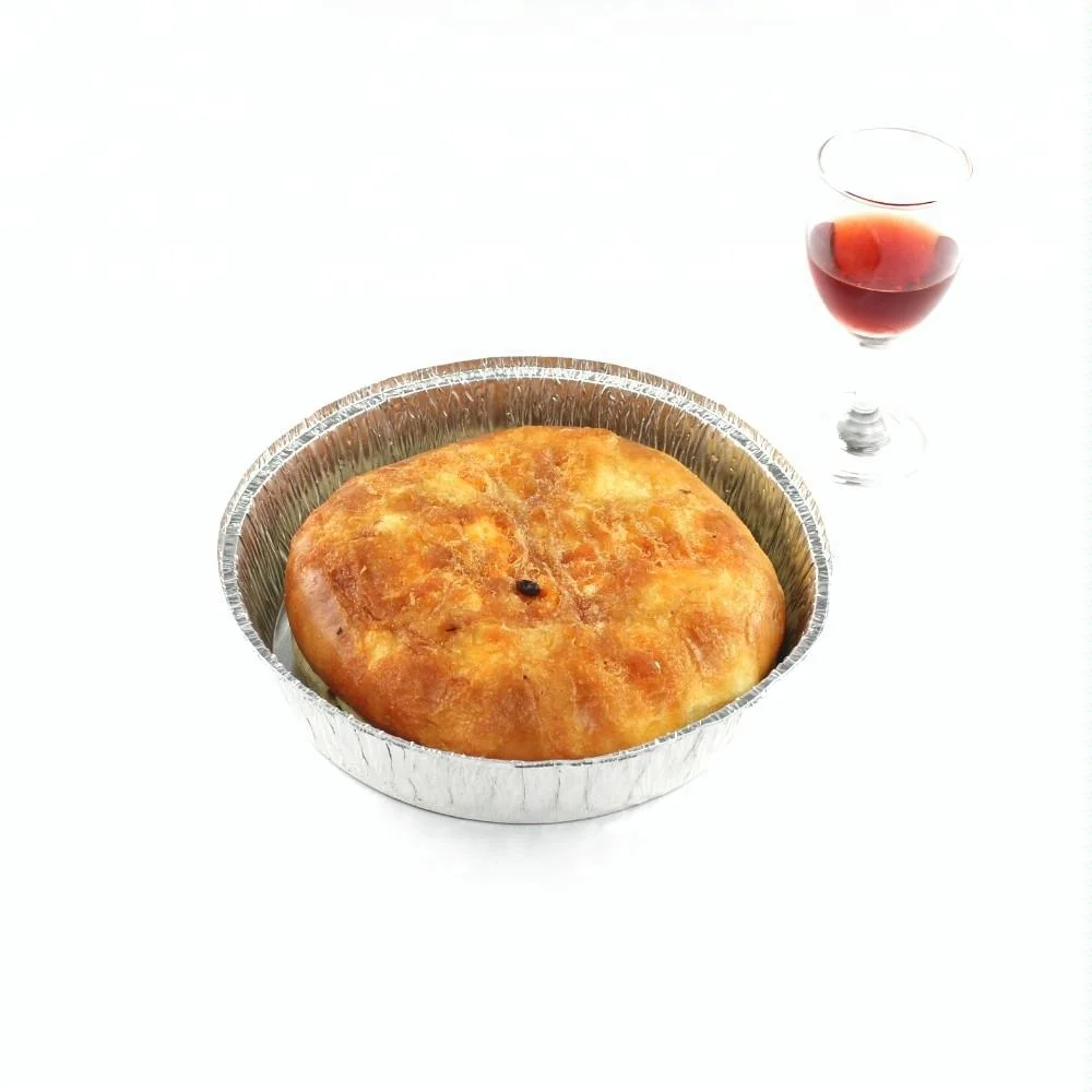 Nice quality China Haoyuan factory Disposable Aluminum Foil Loaf Pan with Heavy Oblong Deep Container