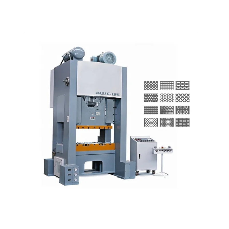 roll sheet feeding perforated metal machine