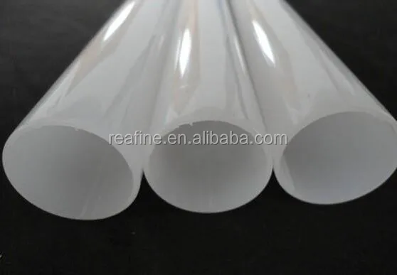Transparent Colored Big Round New Cast Acrylic Tube , Colored Cast Acrylic Pipe