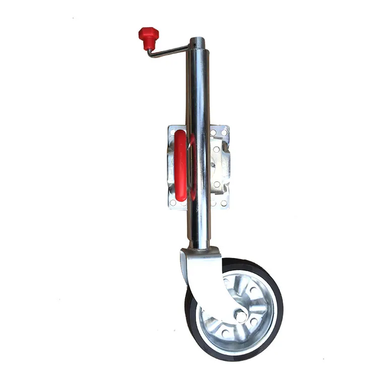 good quality trailer landing gear leg jack wheel