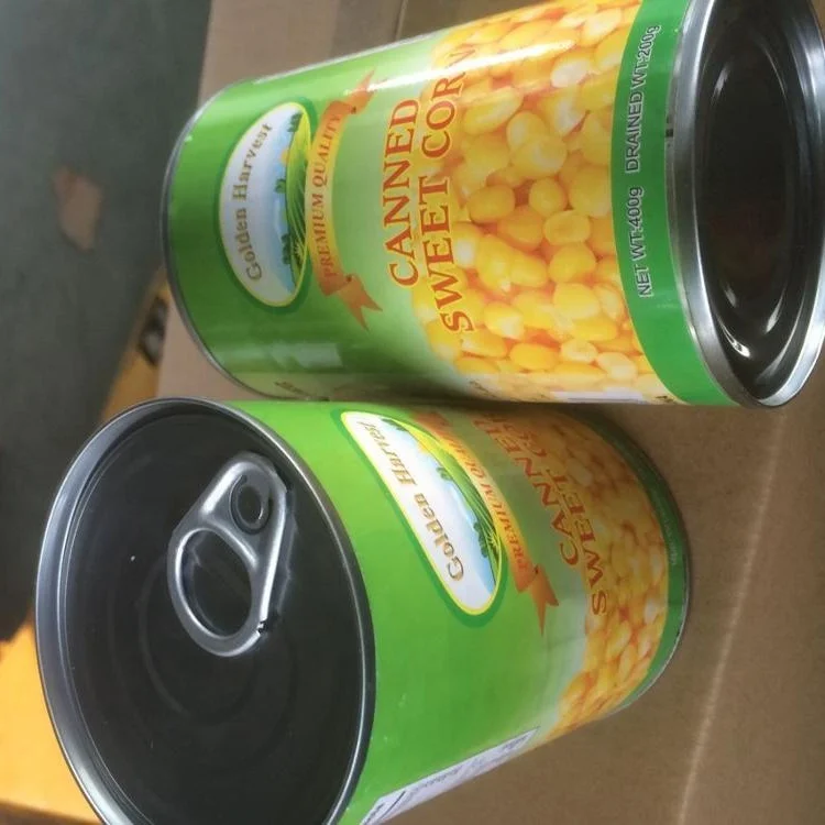
Canned Sweet Corn Kernels In Brine 184G X24TIN /400G X24TIN /2840GX6TIN 