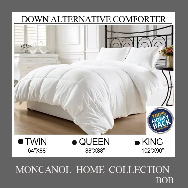 Всесезонные Белый Гусь Вниз Альтернативная Стеганые Одеяла Одеяло с Угловой Вкладки