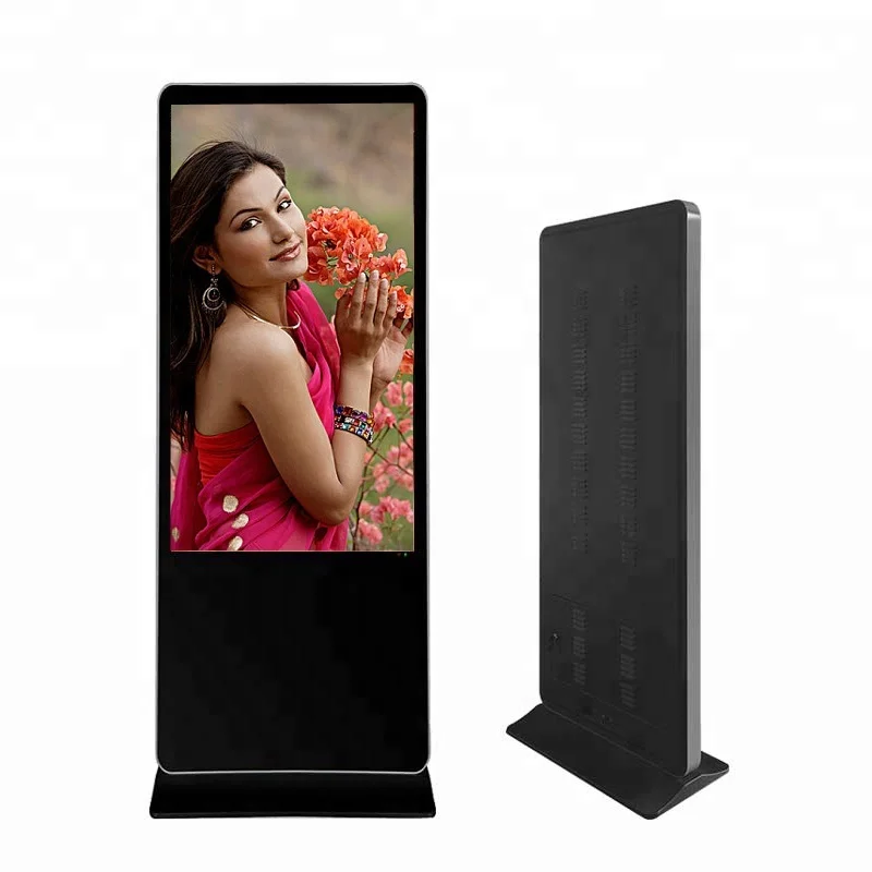 55 inch lcd advertising player  LCD Restaurant Floor Standing Digital Signage display
