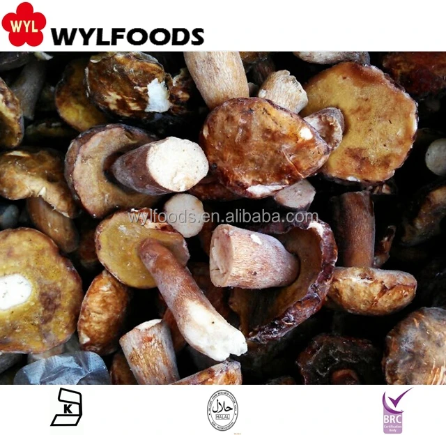 
Wholesale IQF Mushroom frozen Boletus edulis 
